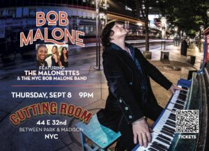 Bob Malone to Perform